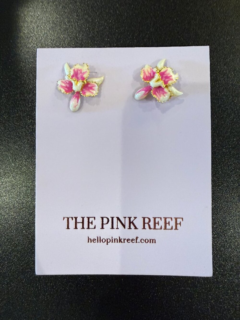 Pink Reef Earrings
